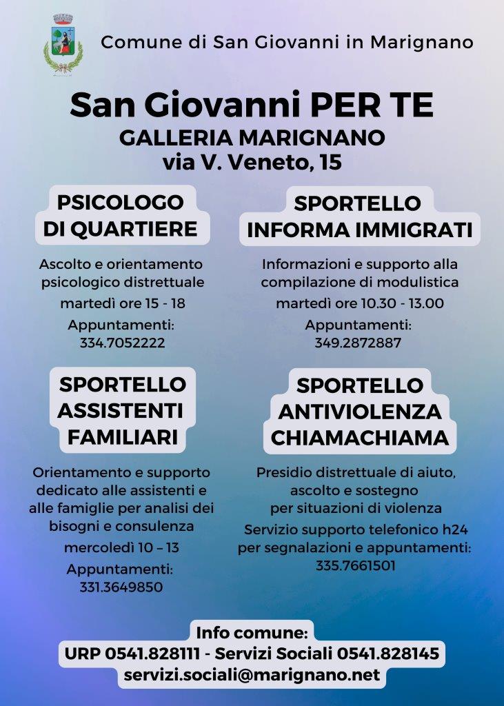 Ufficio Sportelli San Giovanni in Marignano